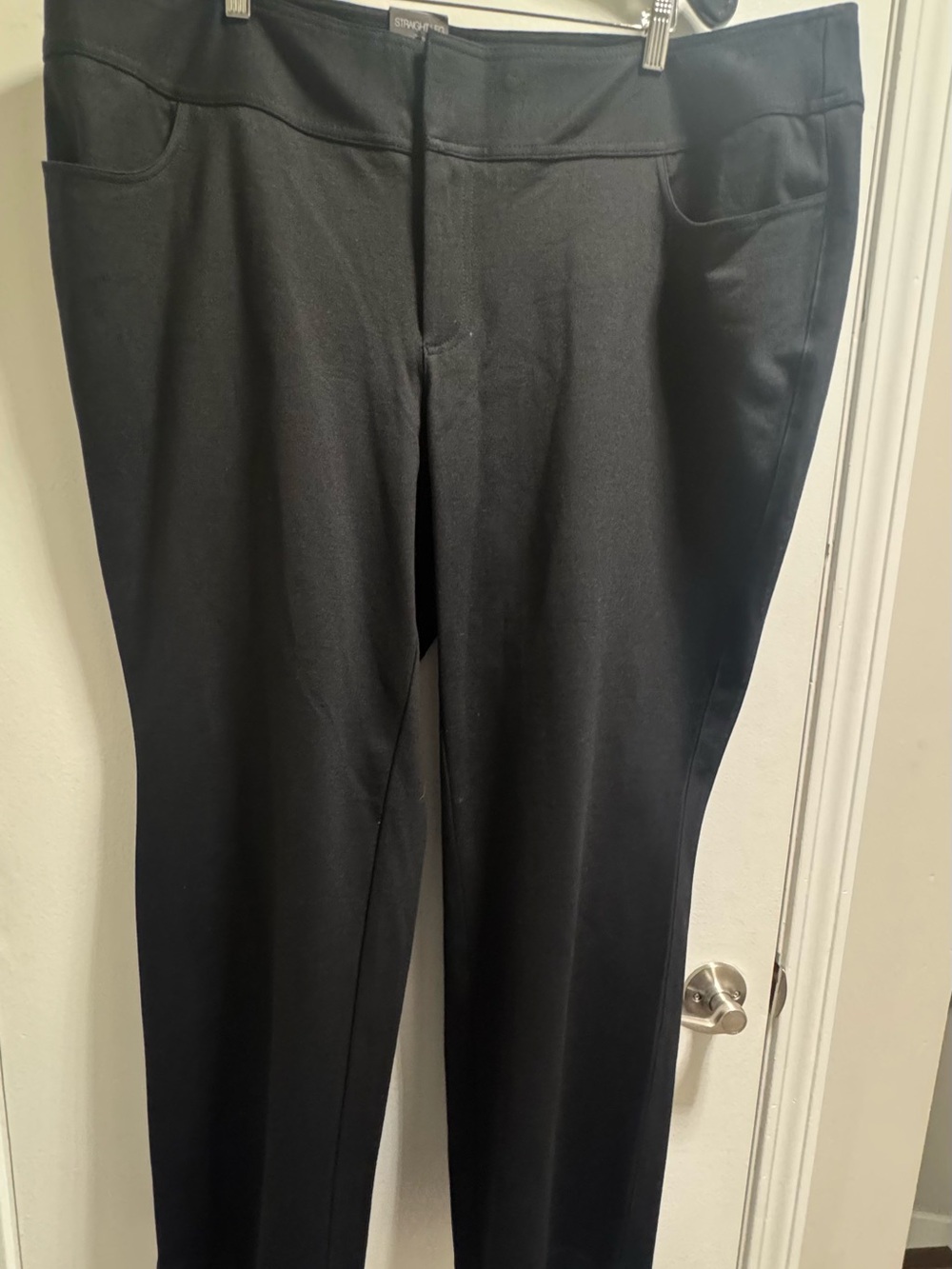 *INC International Concepts Black Women's Pull-On Dress Pants